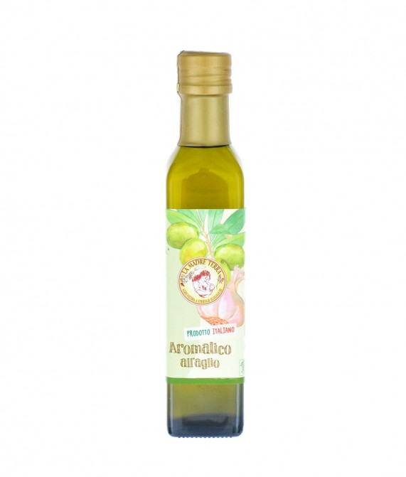 Olio aromatico all'aglio - 250 ml Olio aromatico all'aglio - 250 ml